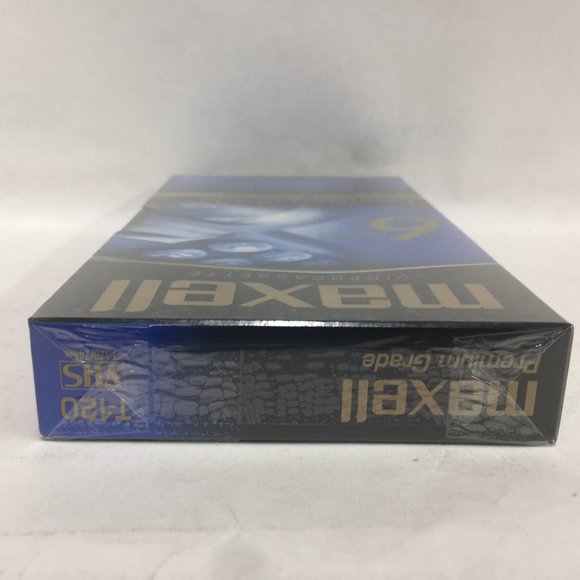 6 Maxell Videocassette Premium Grade VHS Tapes - Picture 4 of 5